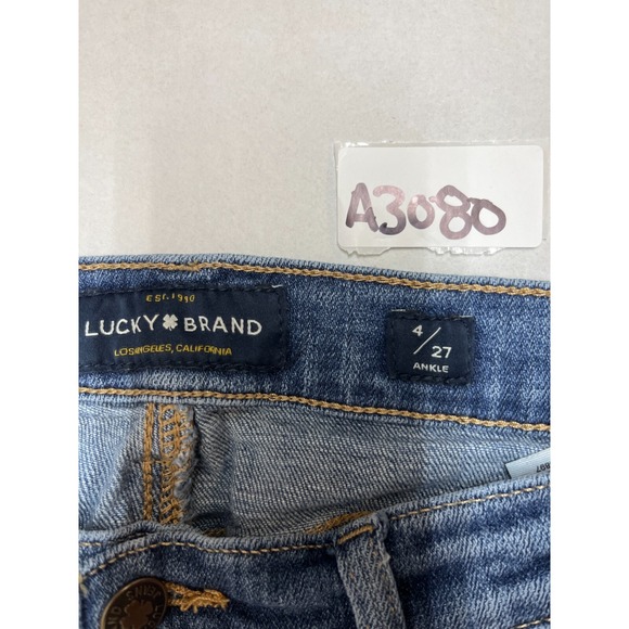 Lucky Brand blue jeans‎ Women's size 4/27 ankle - Picture 2 of 5